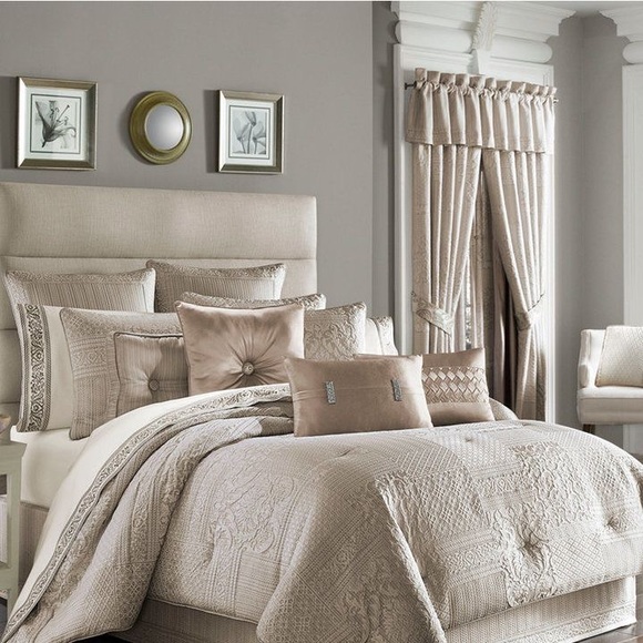 J. Queen of New York Straight Valence Wilmington Alabaster - Picture 4 of 4